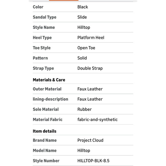 Project Cloud Women's Size 9 Hilltop Memory‎ Foam Sandals Lightweight Non-Slip - Picture 9 of 9